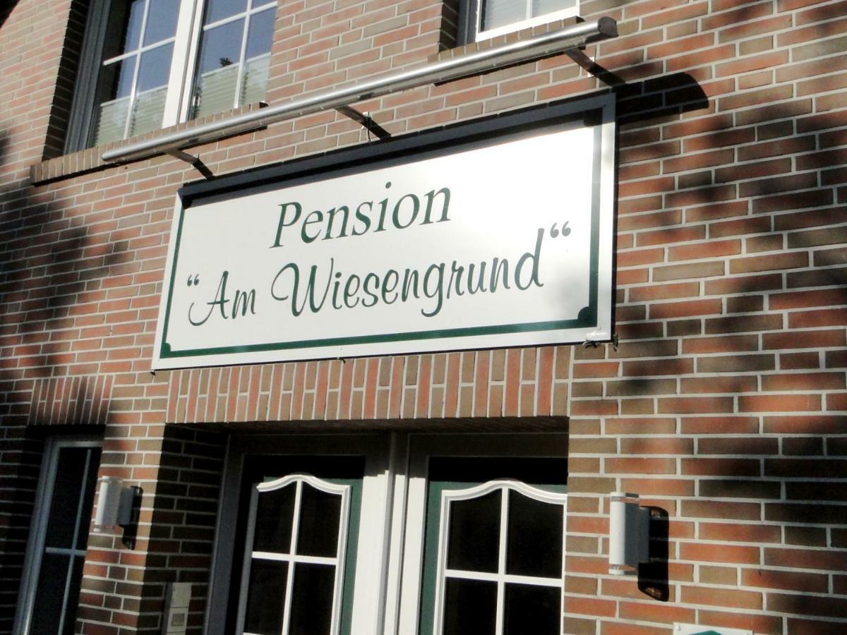 Pension Am Wiesengrund Detern ภายนอก รูปภาพ